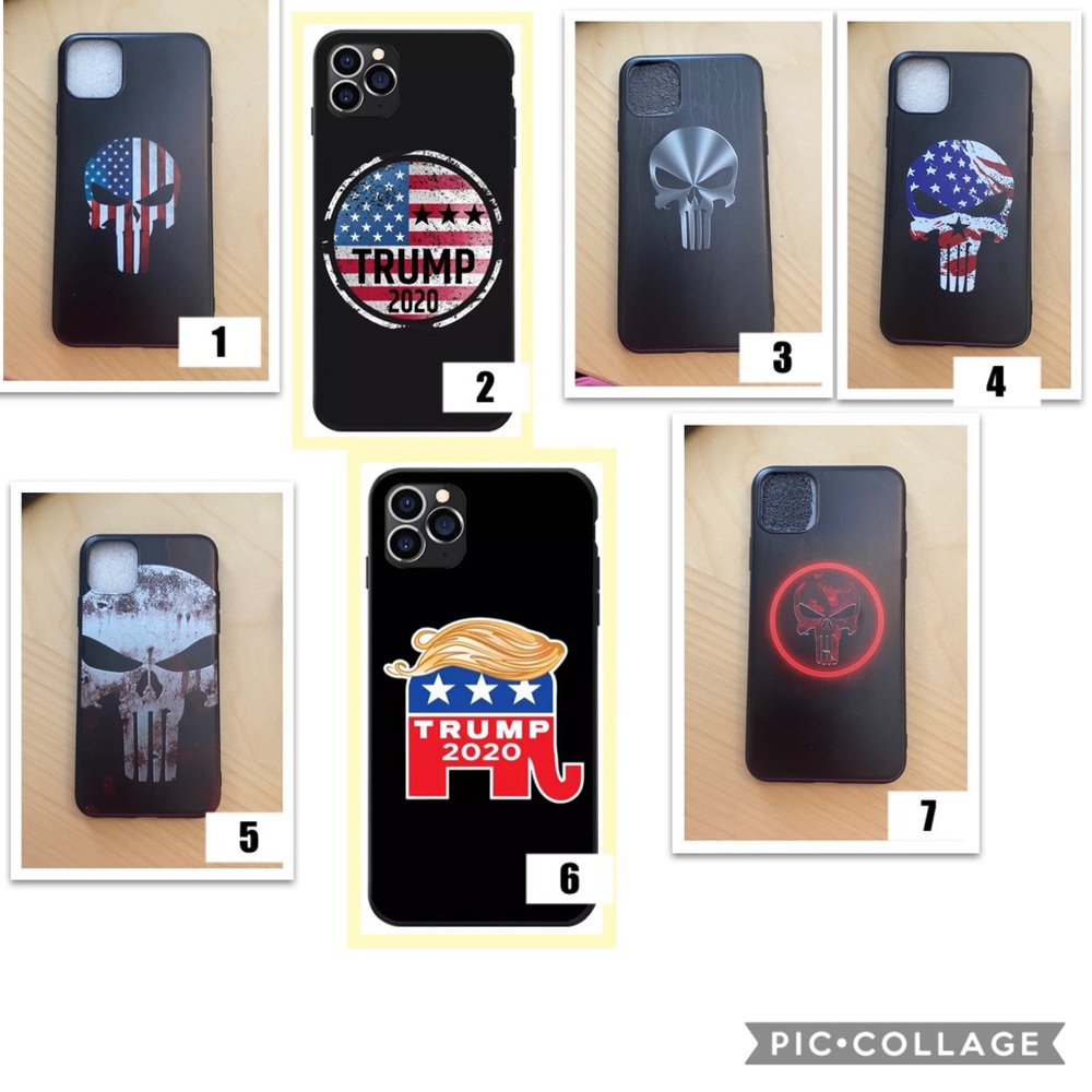 Punisher Trump 2020 USA America iPhone case MAGA